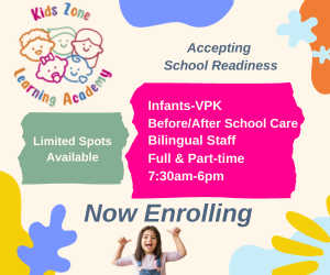 Check out The Kids Zone for your child care needs